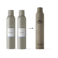 KEUNE FREE STYLER (Freestyle Spray + Soft Set)