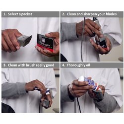 Skrhoved renser CLIPP-AID Bl til Trimmerskr