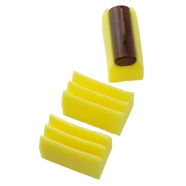 Fixeringssvamp 3 stk m/holder