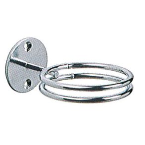 Fnholder krom t/vg lige EFA 2 ringe