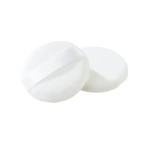 Kosm. Pudderkvast med bnd 75 mm.