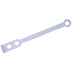 Elastikker Silikone Lang FLAD 90 mm. 50 stk.