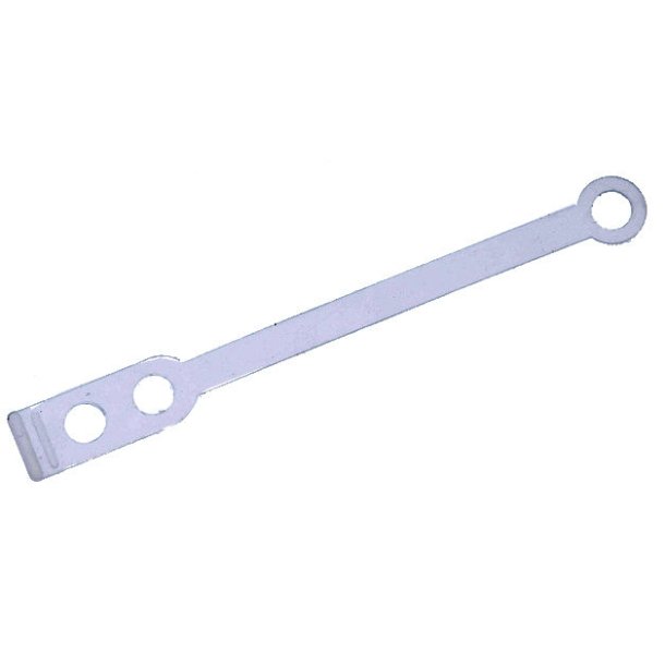 Elastikker Silikone Lang FLAD 90 mm. 50 stk.