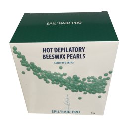 Epil Hot Depilatory Bivoks Grn perler 1 kg.