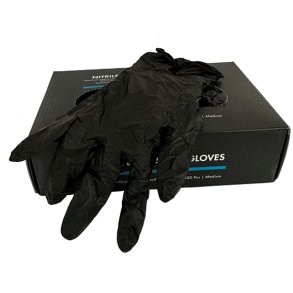 Handsker Nitrile Pudderfri Medium 100 stk.