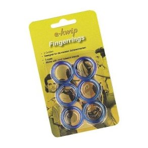 Sakseringe E-kwip 1x6 stk. rd