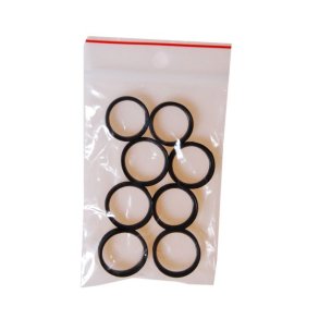 Sakseringe HT Sort 2x4 stk.