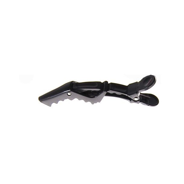 Clips Shark Sort 6 stk.