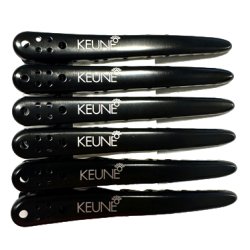 Keune Clips Duck metal/metal 1x6 st.
