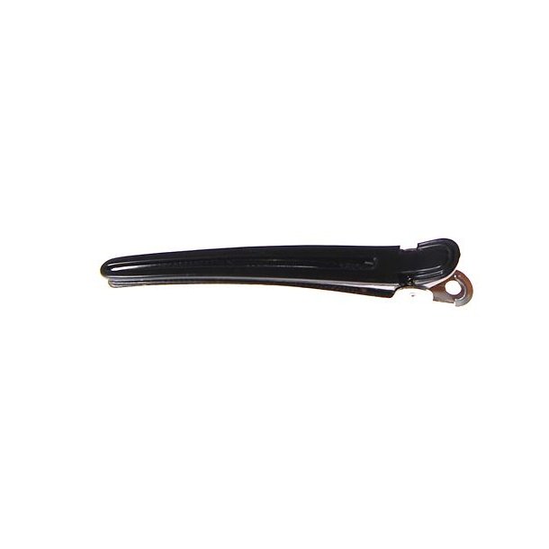 Clips Duck metal/plast 12 stk. sort