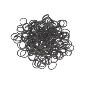 Elastikker Sort 500 stk.