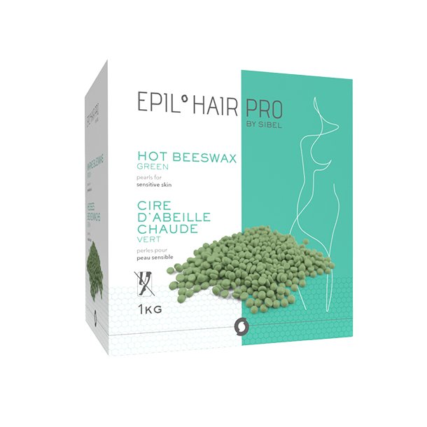 Epil Hot Depilatory Bivoks Gr�n perler 1 kg.