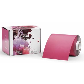 Folie PINK 12 cm 15 my 100 mtr. Embossed