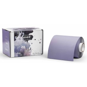 Folie LAVENDEL 12 cm 15 my 100 mtr. Embossed