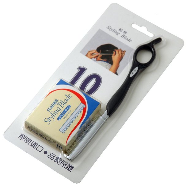 Barberkniv Styling Razor m/blade