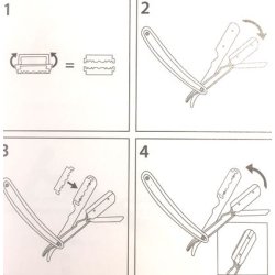 Barberkniv Barber Barburys Gentleness Crome