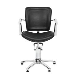 Stol Si George med pumpe og sort betrk 