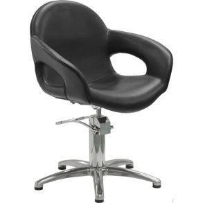 Stol Si Capricious med pumpe og sort betrk